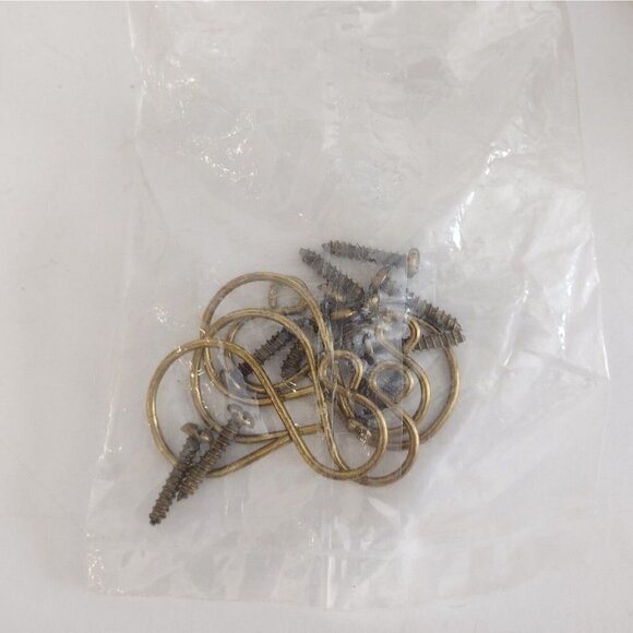 Vtg New Sears Drapery Holdbacks Tiebacks Gold Tassel Medallions Hollywood READ - Picture 8 of 9